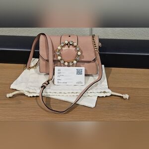 Miu Miu Madras Crystal Flap Handbag with Chain. Comes with COA Card & Dustbag